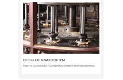 China 1.5kw Waffle Basket Production Line Automatic Waffle Basket Making Machinery supplier