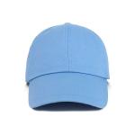 OEM Blue Color None Logo Cotton Fabric Baseball Cap for sale