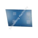 Deep Blue Aluminum Sheet Metal Working Parts Customized Processing