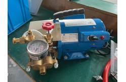 China Portable Electric Pressure Test Pump 6MPA 400W For Construction supplier