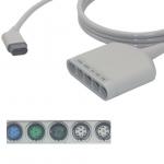 Neonate ECG Machine Leads 2.5m Latex Free Compatible Drager Siemens for sale