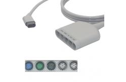 China Neonate ECG Machine Leads 2.5m Latex Free Compatible Drager Siemens supplier