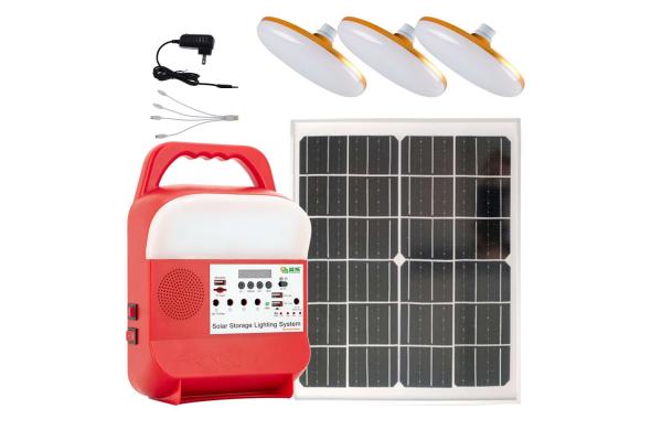 IP65 Outdoor Portable Solar Power Bank Station Rechargeable Camping Flash Light