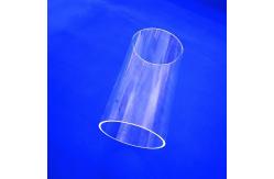China Good Electrical Insulation Quartz Glass Tube For Sources , Semiconductor supplier
