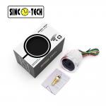 Display 2”Oil Temp Gauge Meter Sinco Tech 6145T Pointer Auto Mobile Black Screen for sale