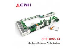 China Fully Automatic  Notebook Making Machine Cold Glue Taped Notebook Production Line supplier