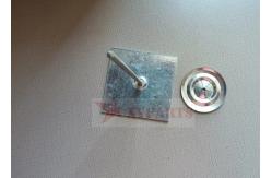 China 12ga Mild Steel Fixing Rockwool Insulation Fasteners Hanger Nails With Double Side Tape   supplier