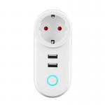 110V~240V Smart Plug Socket 60g Usb Controlled Smart Plug Tuya for sale