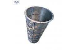 China wedge wire screen Rotating drum sieve/Trommel screen/ Rotary trommel drum screen supplier