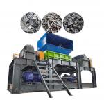 Engine Wheel Aluminum Shredder Waste Recycling Dual Shaft Shredder for sale