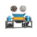 Dual Shaft Aluminium Can Shredder Crushing Industrial Shredder For Metal for sale
