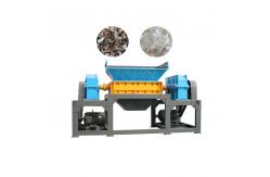 China Dual Shaft Aluminium Can Shredder Crushing Industrial Shredder For Metal supplier
