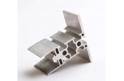 China Formability Wood Grain Aluminium Profiles Anodizing High Surface Brightness supplier