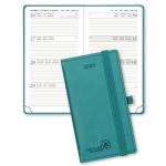 Turchese POPRUN Custom Diary Planner , Vegan Leather Pocket Size Weekly Planner for sale