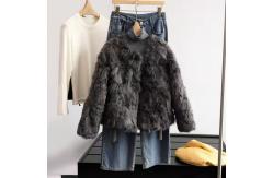 China Soft Gemstone Faux Persian Lamb Fur Jacket supplier