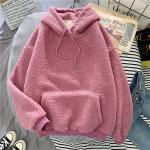 Autumn And Winter Hooded Sweater Korean Thick Pullover Coat Anti Shrink