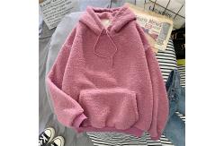 China Autumn And Winter Hooded Sweater Korean Thick Pullover Coat Anti Shrink supplier