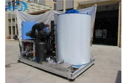 China Shaved Flake Ice Machine , 380V/50Hz/3P Ice Block Machine 1 Year Warranty supplier