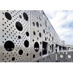 Decorative Outdoor Metal Wall Art Panels Laser Cut Perforated Metal Panels for sale