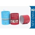 Round Shape Paper Packaging Carboard Candle Box With Rope on The Top