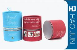 China Round Shape Paper Packaging Carboard Candle Box With Rope on The Top supplier