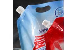 China Plastic Wash Fluid 60mic Liquid Soap Bag Laundry Detergent Packaging supplier