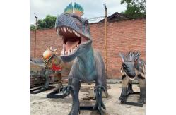 China Adjustable Speed High Durability Realistic Robotic Dinosaur Hire For Professional supplier