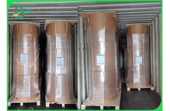 China Durable PE Coated Kraft Paper Jumbo Roll Width 700 - 2500MM supplier