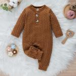 Children'S Knitted Newborn Jumpsuits For Spring Winter Autumn