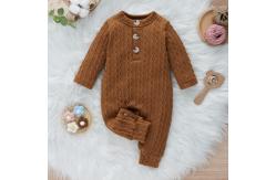 China Children'S Knitted Newborn Jumpsuits For Spring Winter Autumn supplier