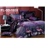 3D Disperse Printed Bedsheet Polyester Sheet Set for sale
