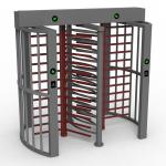 304 Stainless Steel Full Body Turnstile Automatic People Security Access Control System