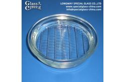 China Durable Molded Borosilicate Lamp Lens Cover for Swimming Pool Light supplier