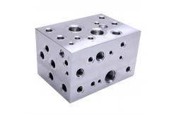 China CNC Machining Excavator Hydraulic Pressure Reducing Valve Block Hydraulic Control Valve supplier