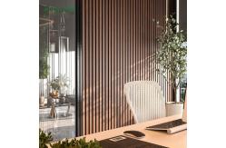 China Transform Your Space With Stylish Eco-Friendly Wood Slat Wall Panels supplier
