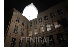 China Cinema Inflatable Light Balloon HMI 2400w Or LED 1440w supplier