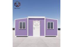 China Customized Folding Expandable Container House with Terrace supplier