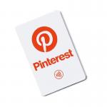 Pinterest-Branded NFC Gift Cards - Premium Touchless Sharing - Sophisticated Corporate Branding Tool for sale