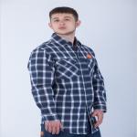 Twill 3 / 1 Weave Fire Retardant Work Shirt Long Sleeve Button Up for sale
