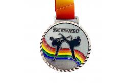 China Fighting Custom Event Medals Design For Taekwondo , Karate , Judo supplier
