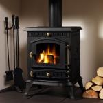 Manual Ignition Portable Wood Fire Pit Cast Iron Small Stove