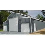 Q235 Q355B Steel Structure Shed Hot Dip Galvanized Painted Metal Shed Construction for sale