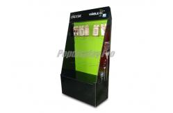 China Personalized Cardboard Hook Display , 25 Wire Hooks Retail Point Of Sale Displays supplier