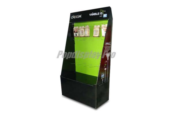 Personalized Cardboard Hook Display , 25 Wire Hooks Retail Point Of Sale Displays