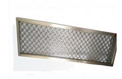 China Frame Design SS Architectural Wire Mesh Space Partiton With Antique Finished supplier