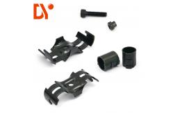 China Good Quality Black Double Metal Joint for Lean Pipe Workbench supplier