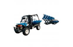 China Hydraulic System Palm Oil Tractor Machine For Efficient Palm Oil Extraction supplier