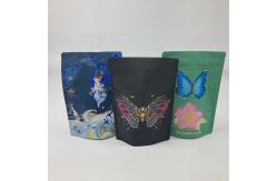 China Custom-Made Spot UV Stand Up Pouch Chocolate Nuts Plastic Packaging Bag supplier