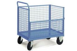 China Collapsible Transship Metal Pallet Box With Wheels For Warehouse supplier