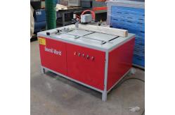 China Automatic small Wood Pallet Block Saw Cutting Cutter making Machine supplier